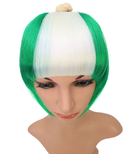 Nigeria Flag White and Green Hair Extension