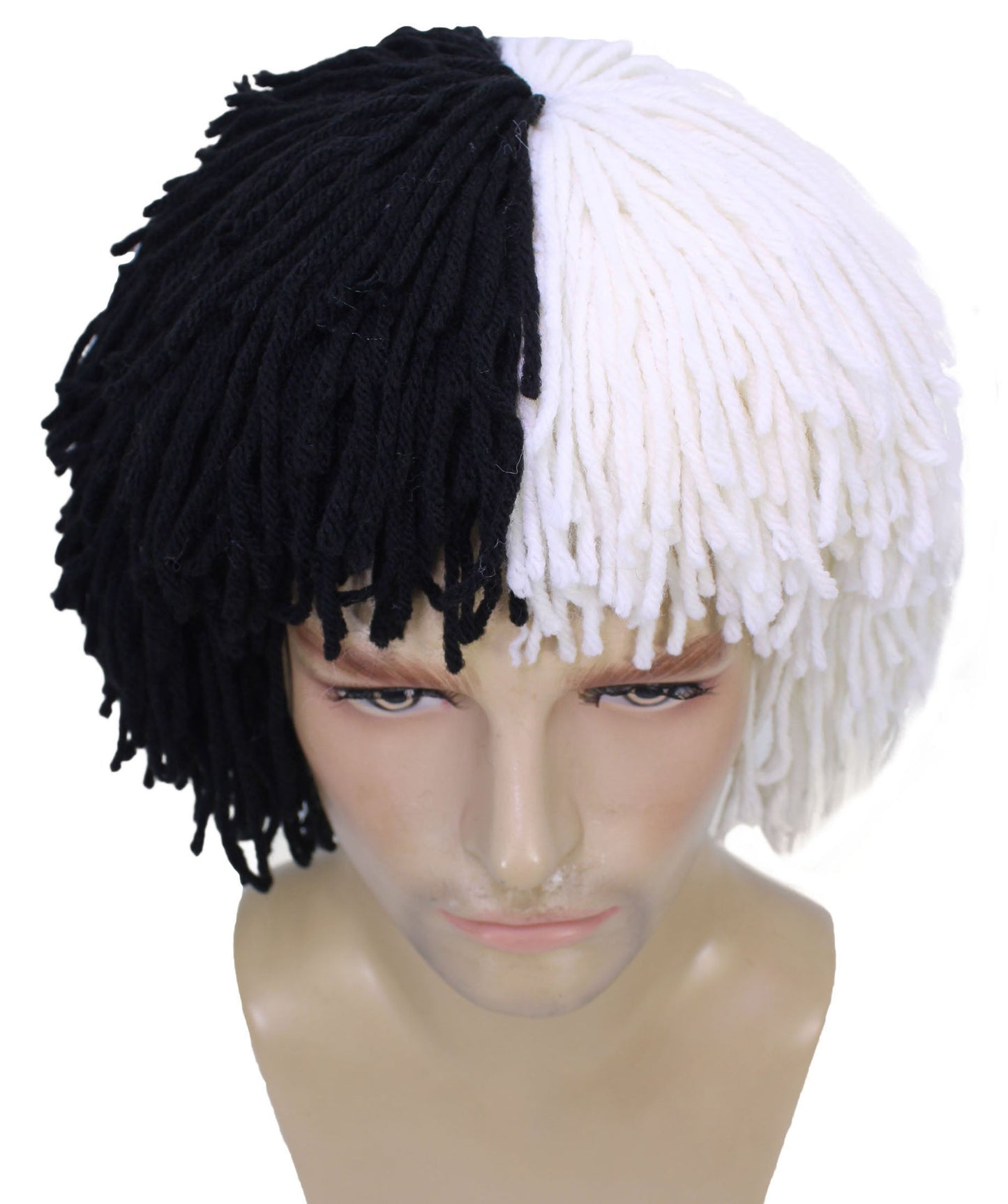 Adult Men's Medium Multiple Color Options Wig | Perfect for Halloween | Flame-retardant Wille Fiber