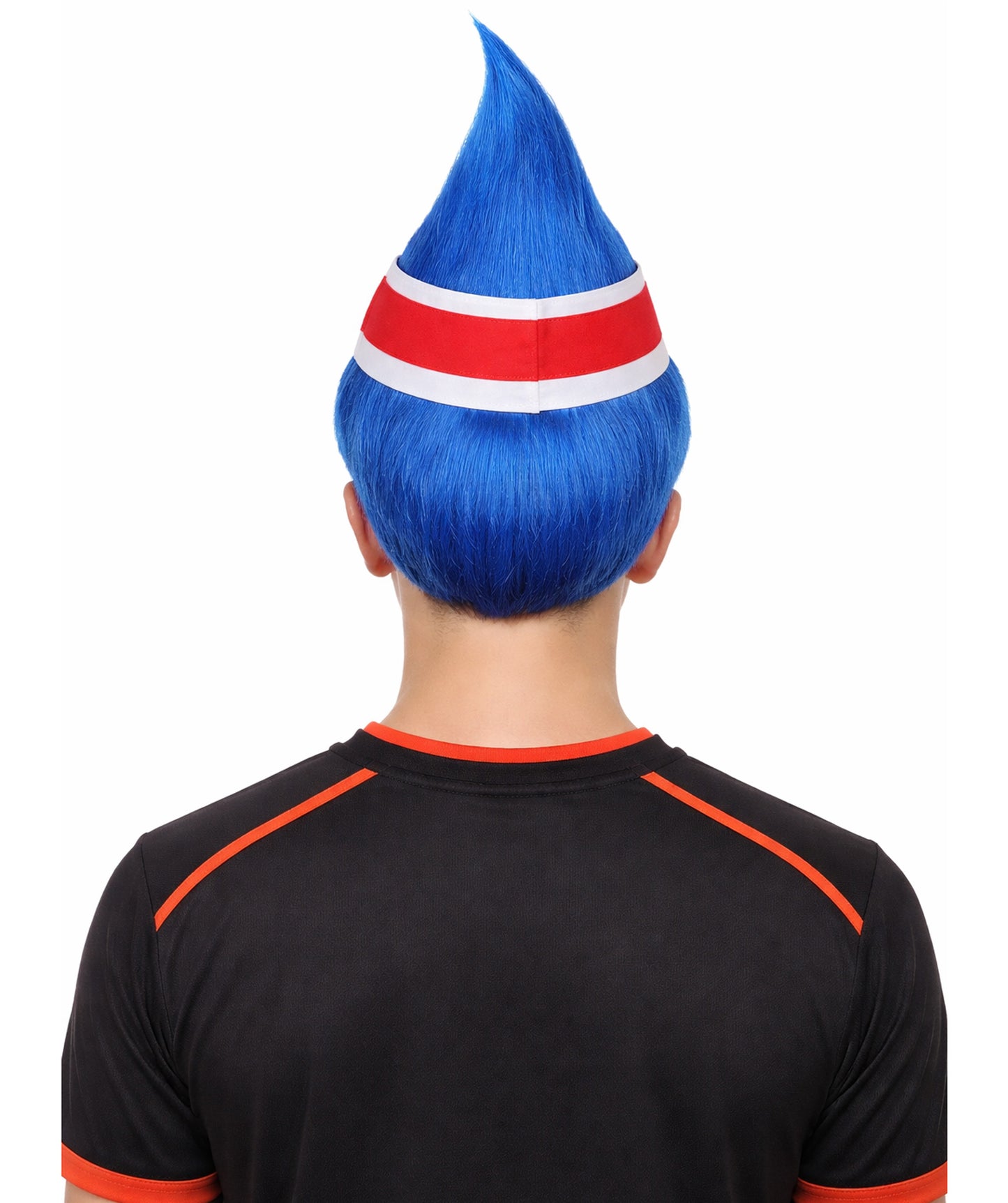 Iceland Flag Troll Multicolor Wig