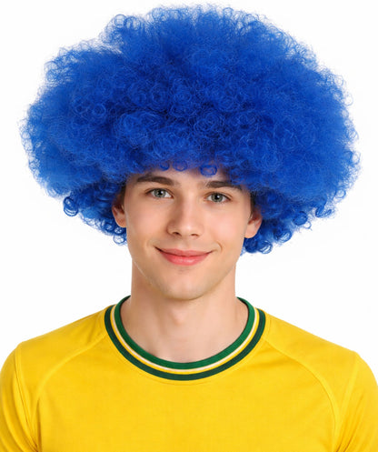 Adult Men's Jumbo Super Afro Wig | Sport Wig | Suitable for Cosplay | Premium Breathable Capless Cap