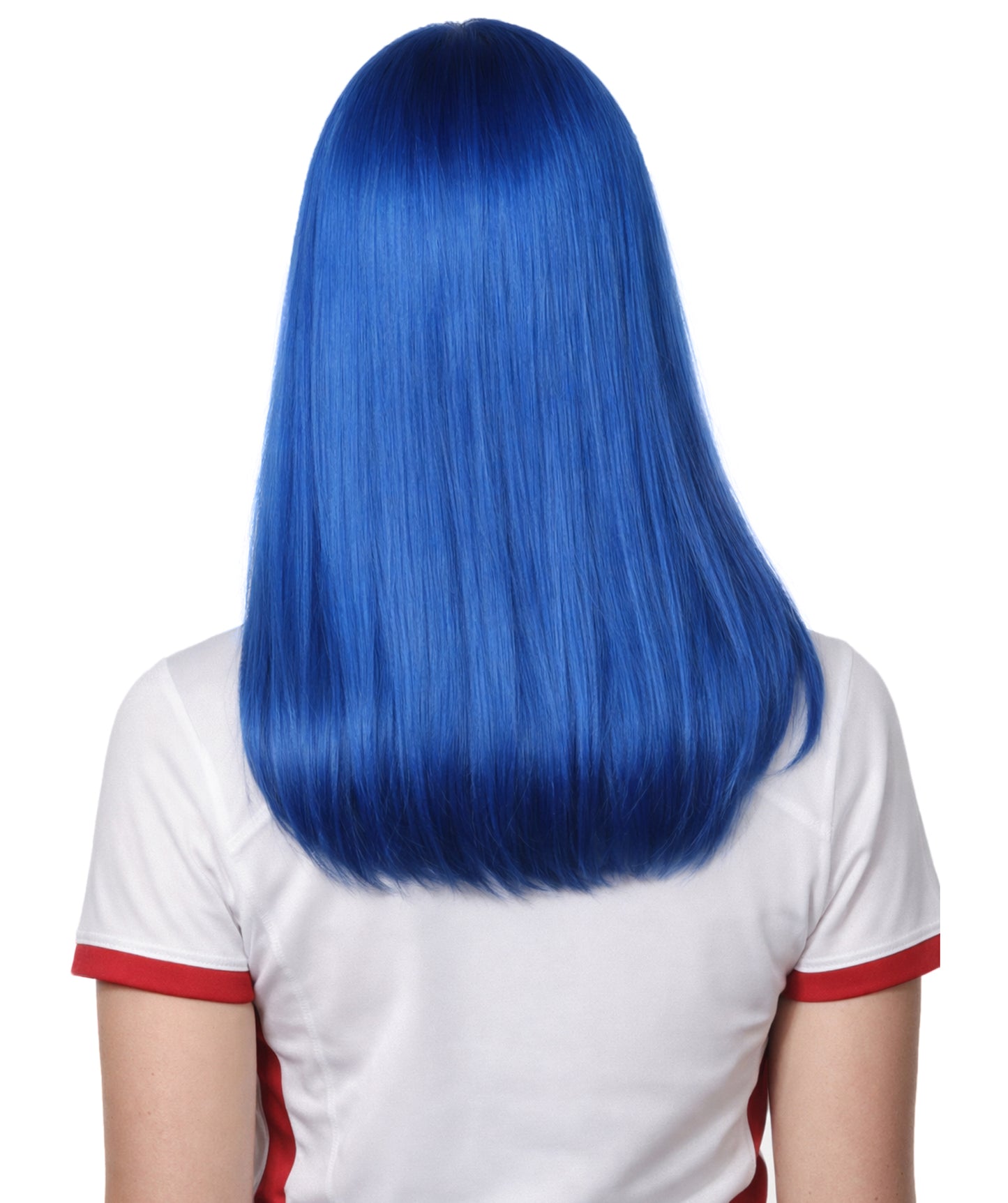 Australian Flag Long Bob Multicolor Wig