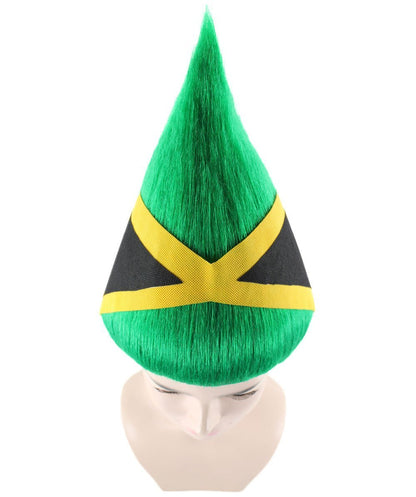 Unisex Flag Troll Wigs Collections| Premium Breathable Capless Cap