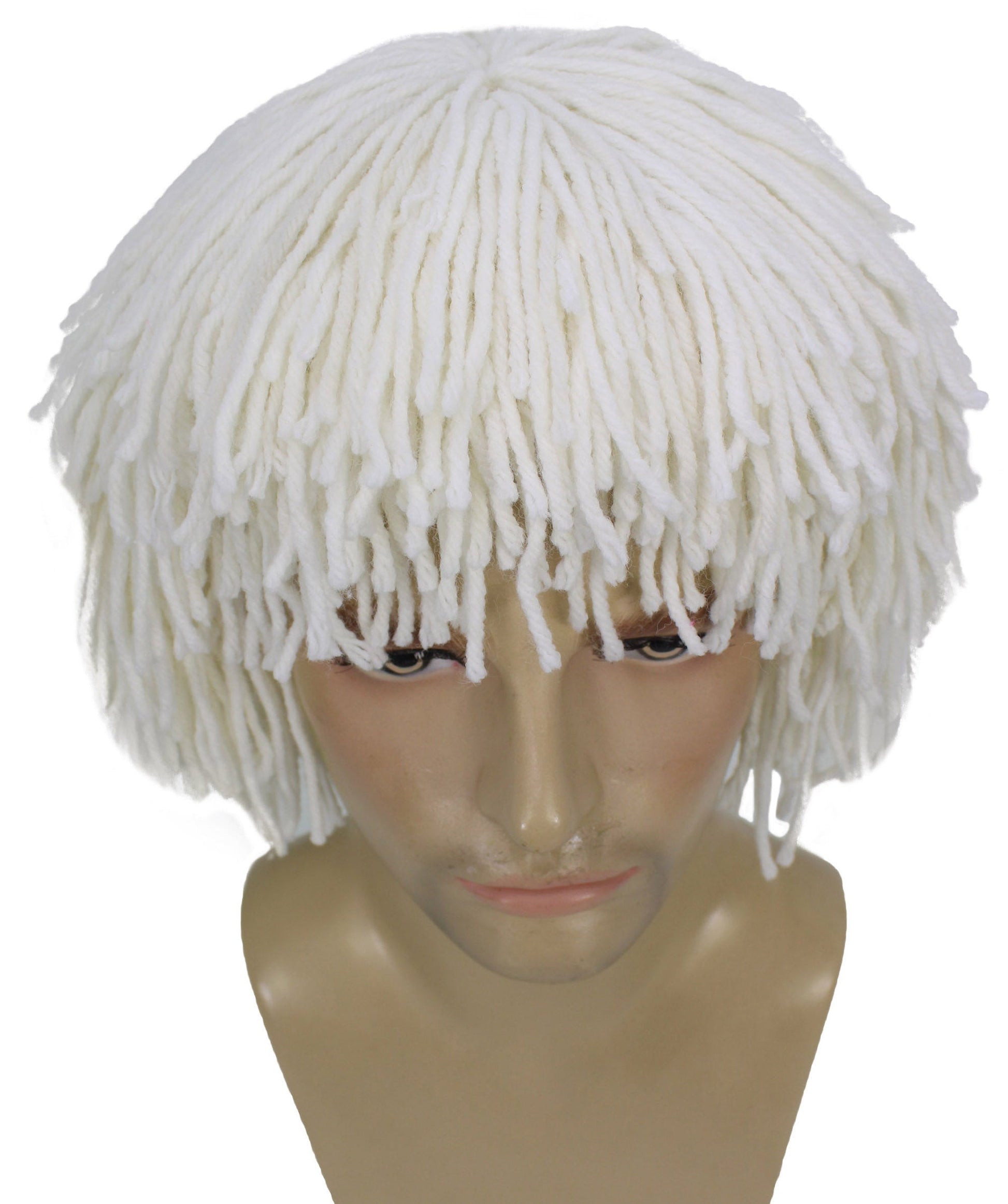 Medium White Wig
