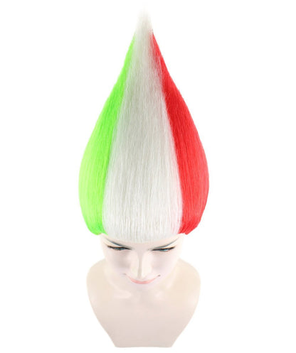 Unisex Flag Troll Wigs Collections| Premium Breathable Capless Cap