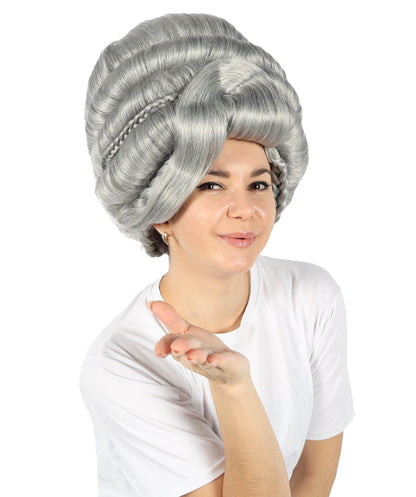 HPO Adult Women's Dramatic Drag Queen High Updo Wig I Flame-retardant Synthetic Fiber