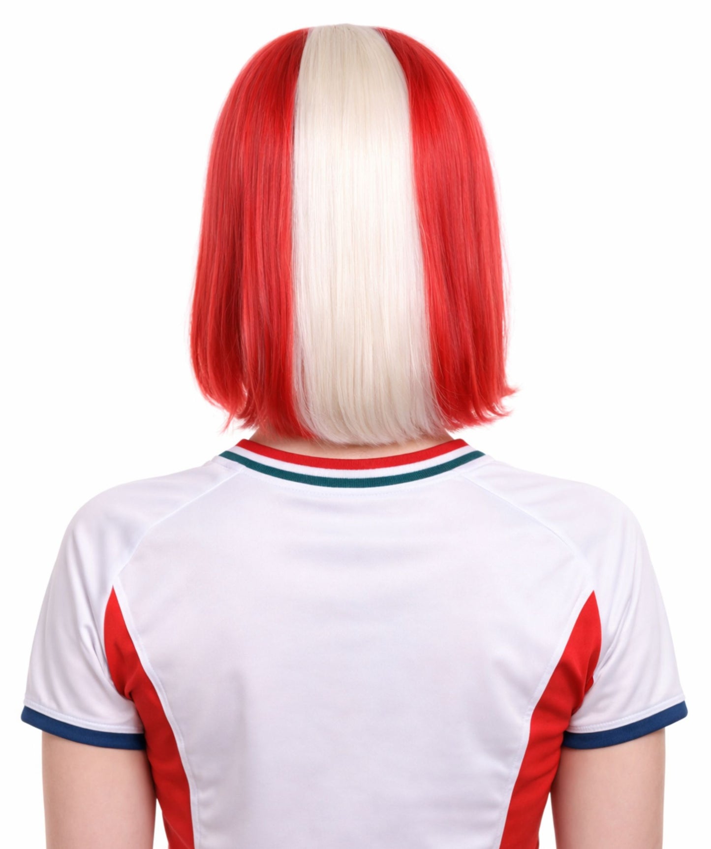 Peru Flag Bob Multicolor Wig