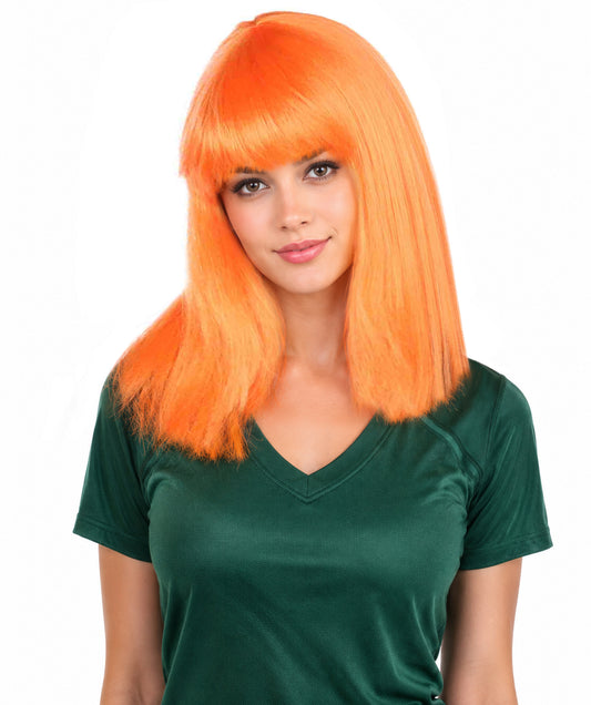 Pageboy Wig Orange