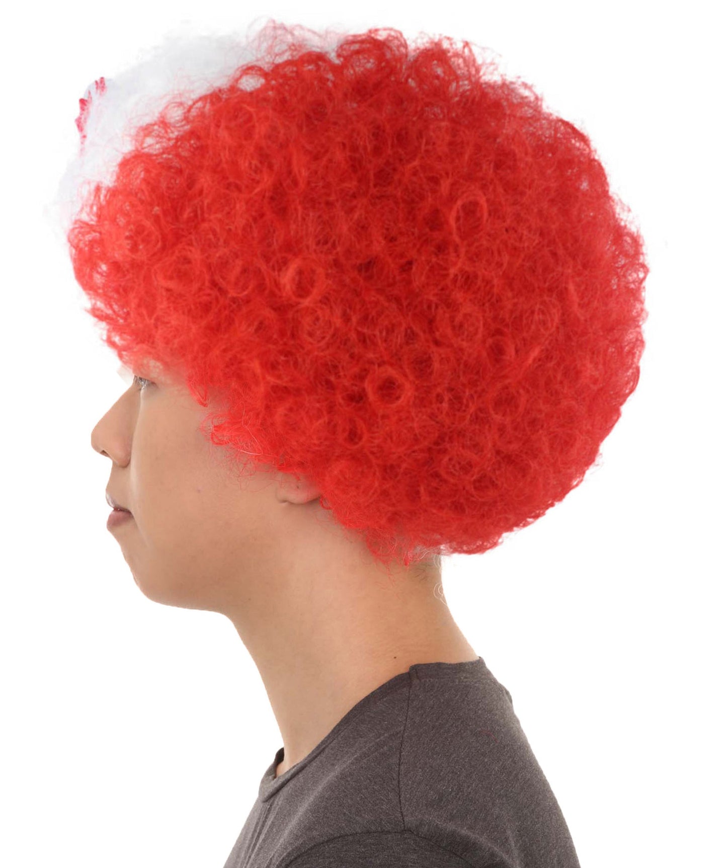 Canada Flag Afro Wig