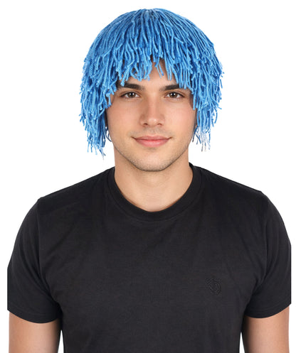 Adult Men's Medium Multiple Color Options Wig | Perfect for Halloween | Flame-retardant Wille Fiber