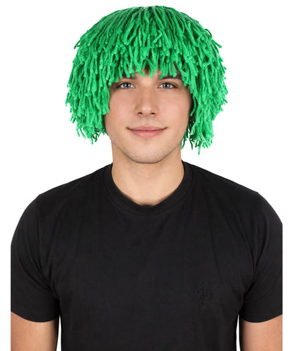 Adult Men's Medium Multiple Color Options Wig | Perfect for Halloween | Flame-retardant Wille Fiber