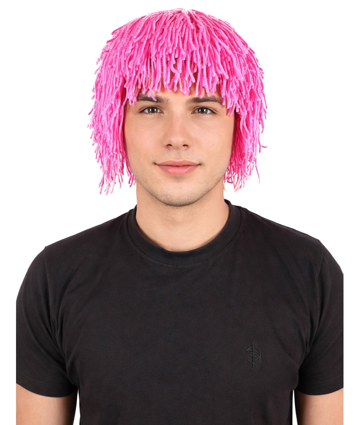 Adult Men's Medium Multiple Color Options Wig | Perfect for Halloween | Flame-retardant Wille Fiber