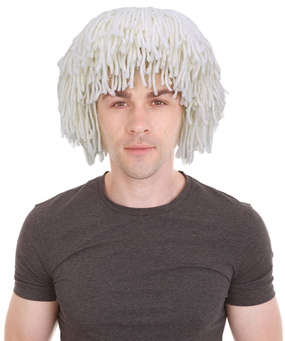 Adult Men's Medium Multiple Color Options Wig | Perfect for Halloween | Flame-retardant Wille Fiber