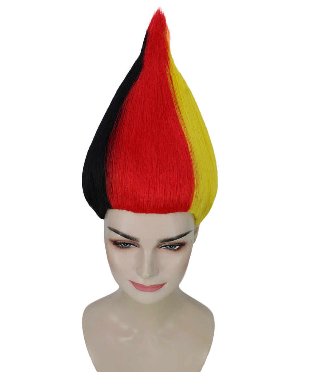 Unisex Flag Troll Wigs Collections| Premium Breathable Capless Cap