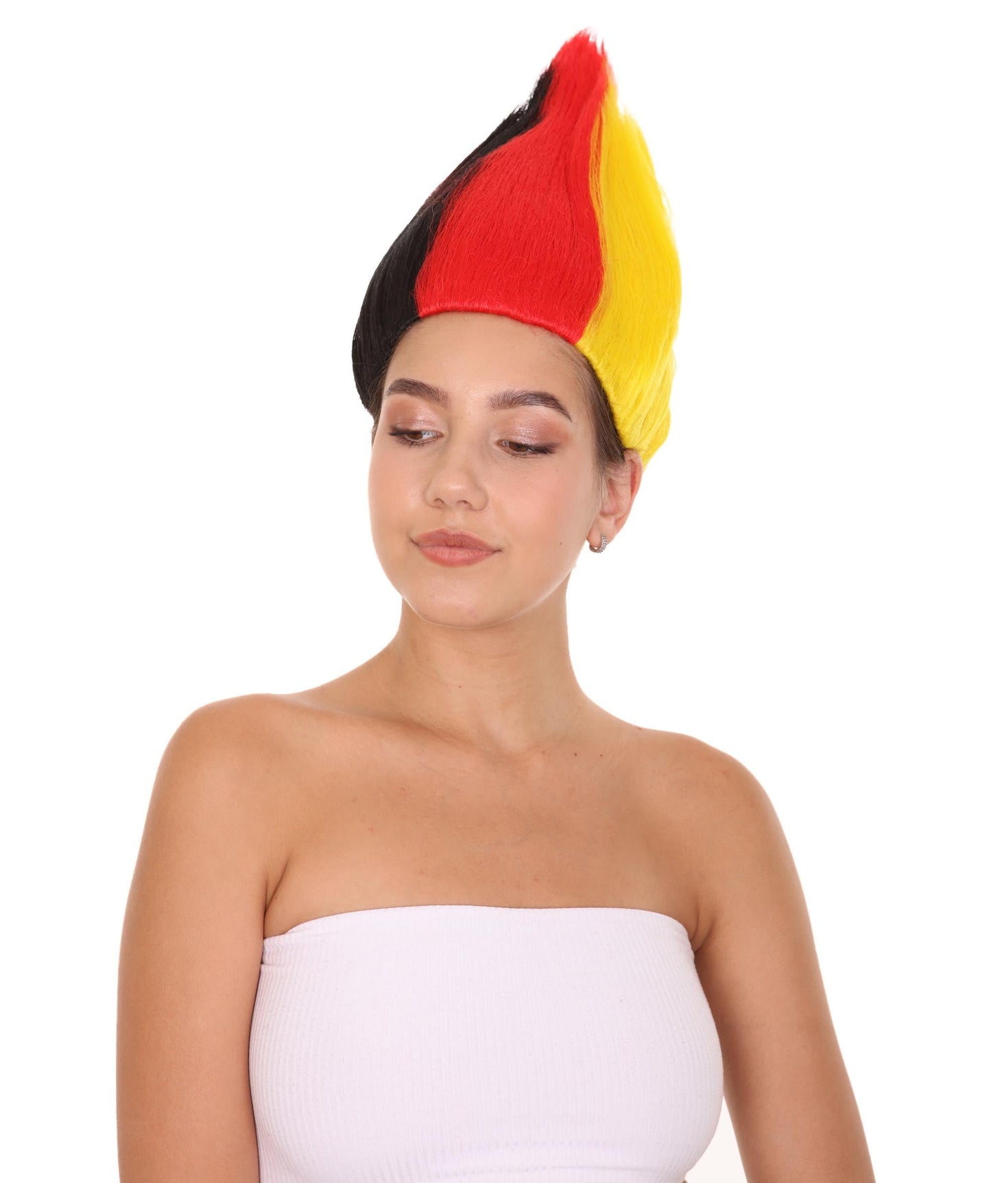 Unisex Flag Troll Wigs Collections| Premium Breathable Capless Cap