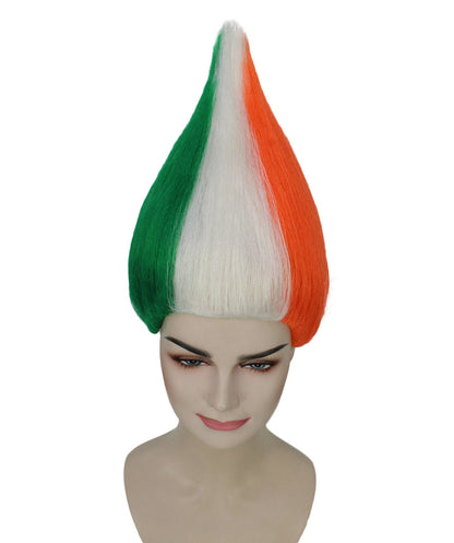 Unisex Flag Troll Wigs Collections| Premium Breathable Capless Cap