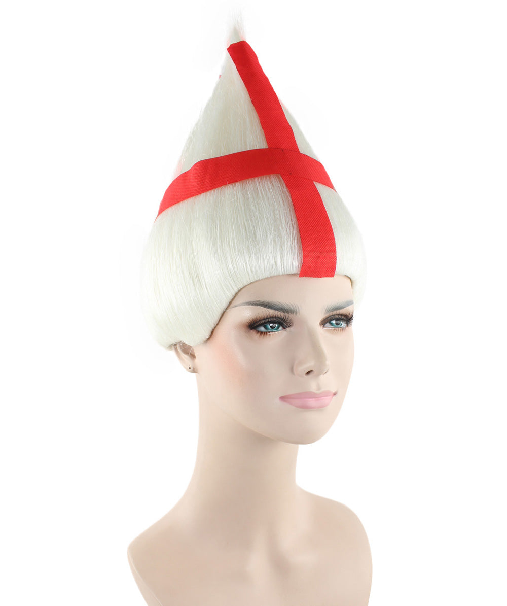 Unisex Flag Troll Wigs Collections| Premium Breathable Capless Cap
