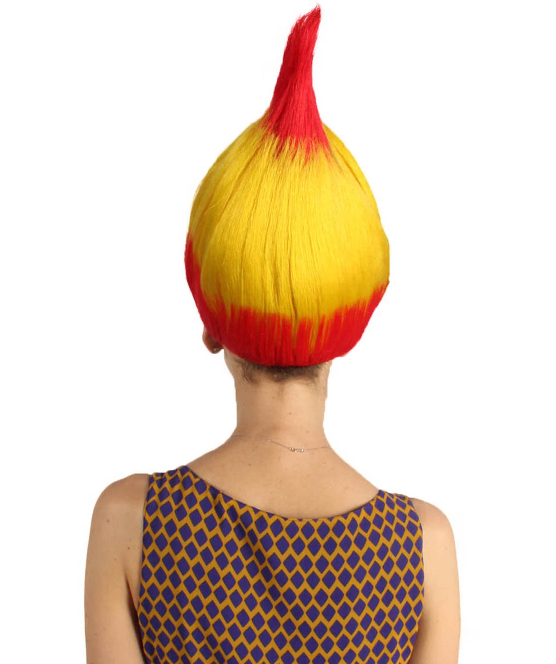 Spain Flag Troll Wig