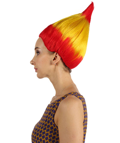 Spain Flag Troll Wig