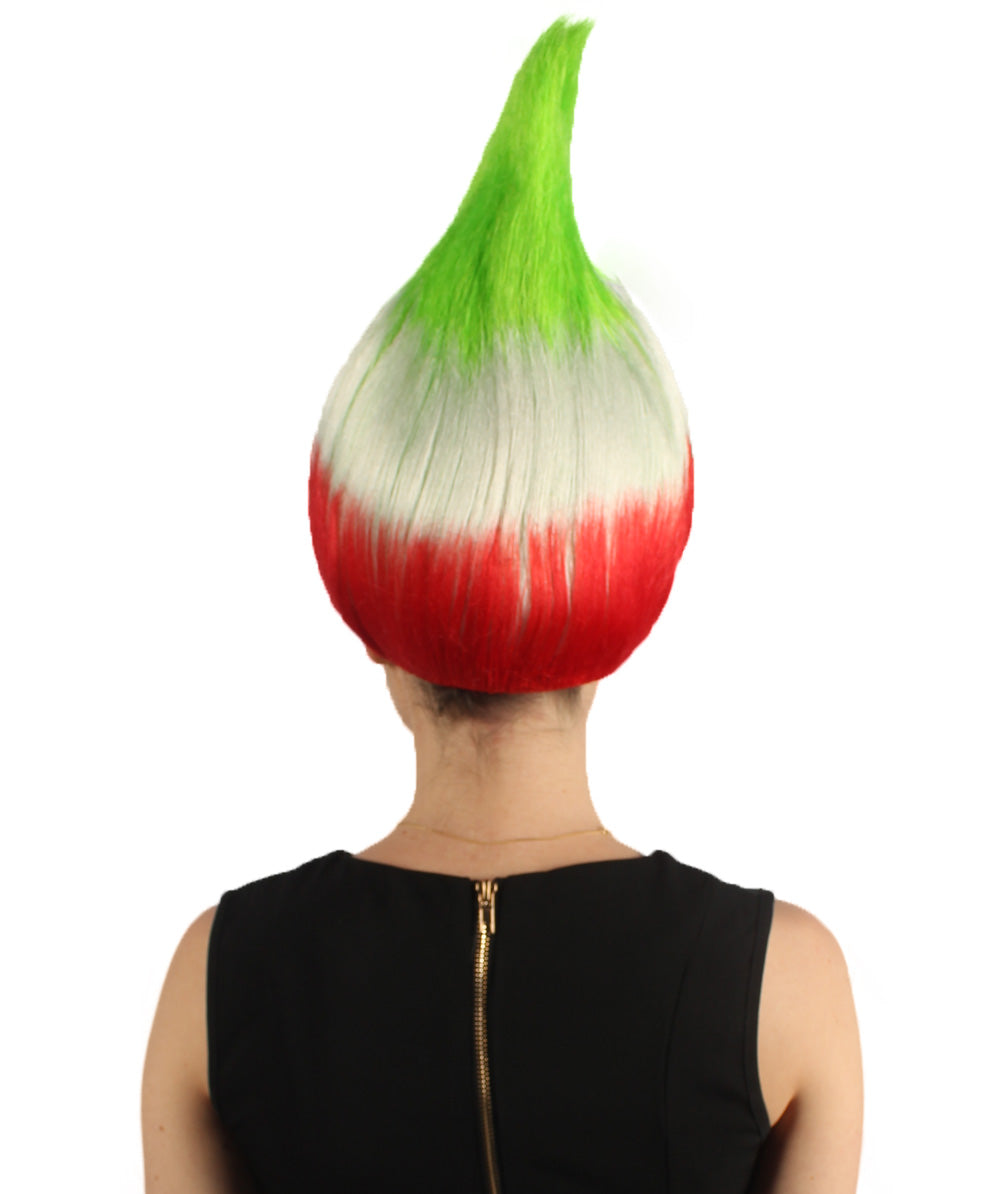 Iran Flag Troll Wig