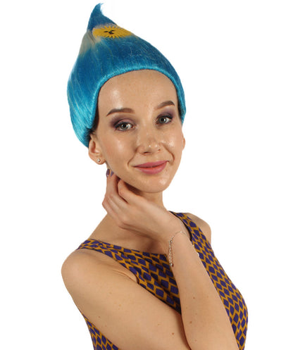 Argentina Flag Troll Wig