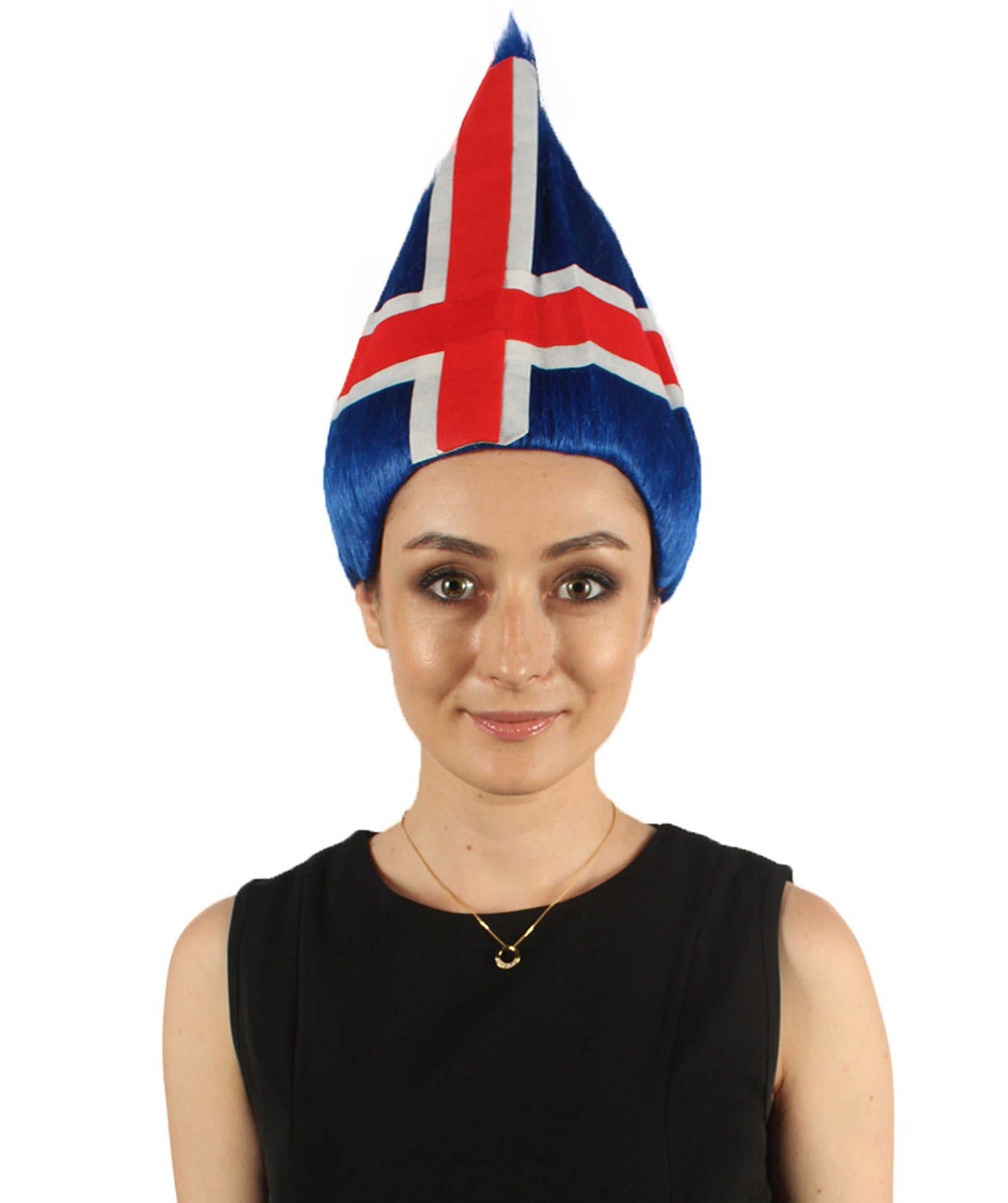 Iceland Flag Troll Wig