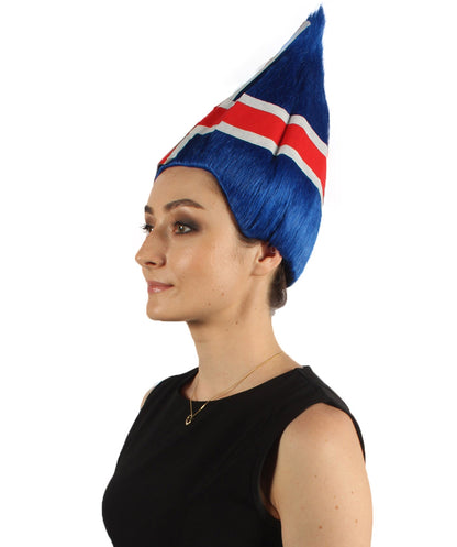 Iceland Flag Troll Wig