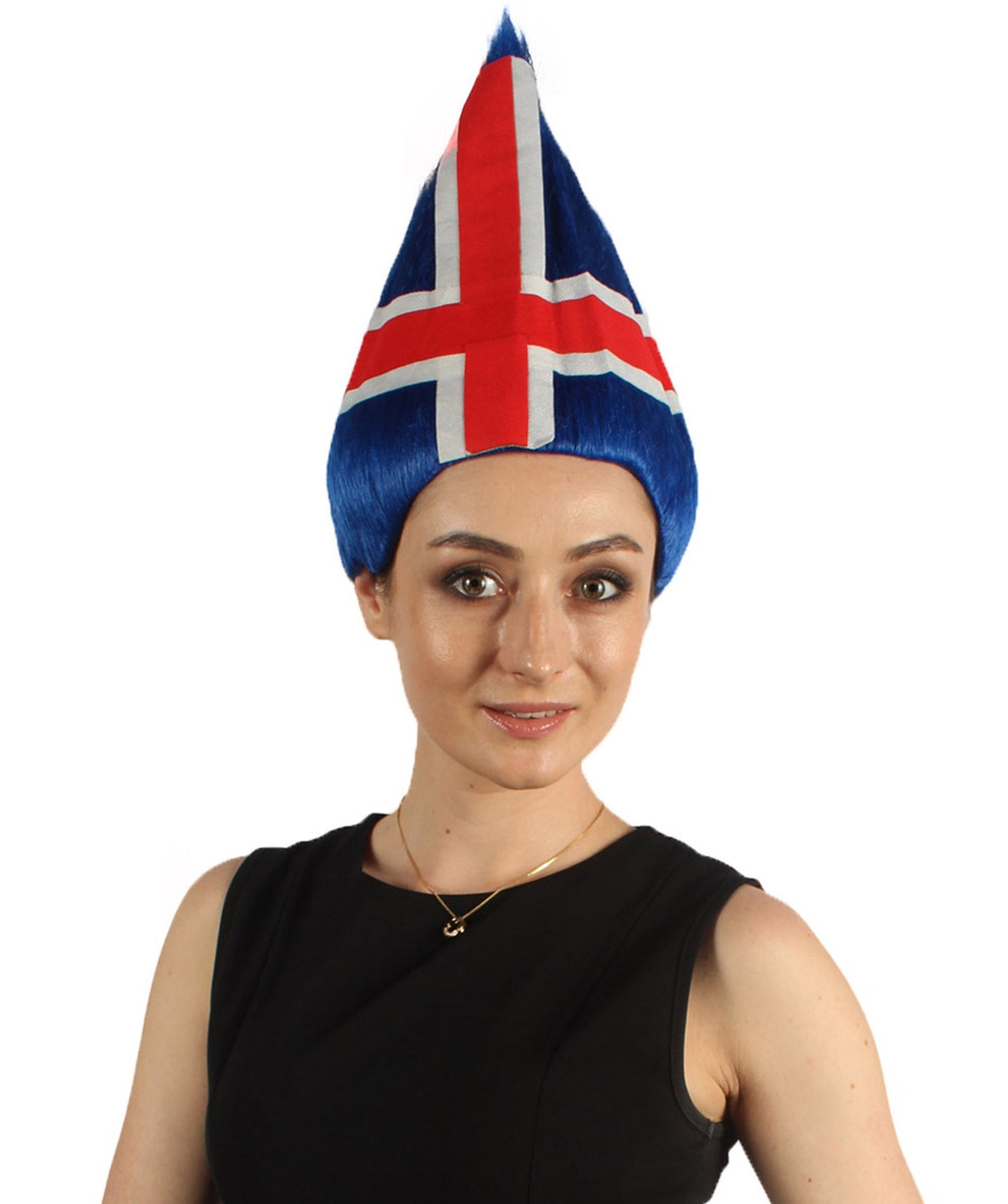 Iceland Flag Troll Wig