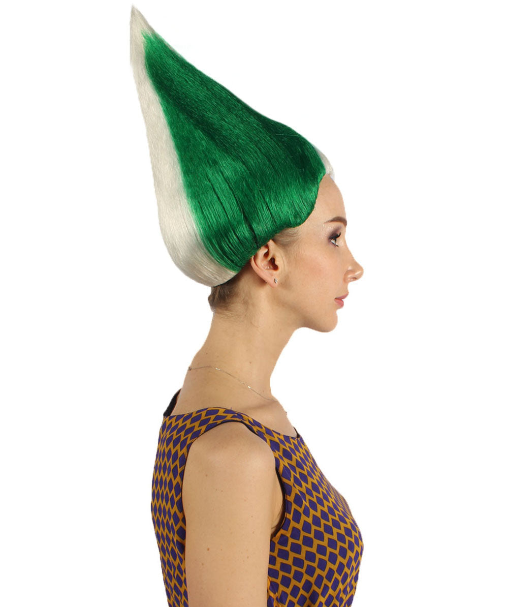 Mexico Flag Troll Wig