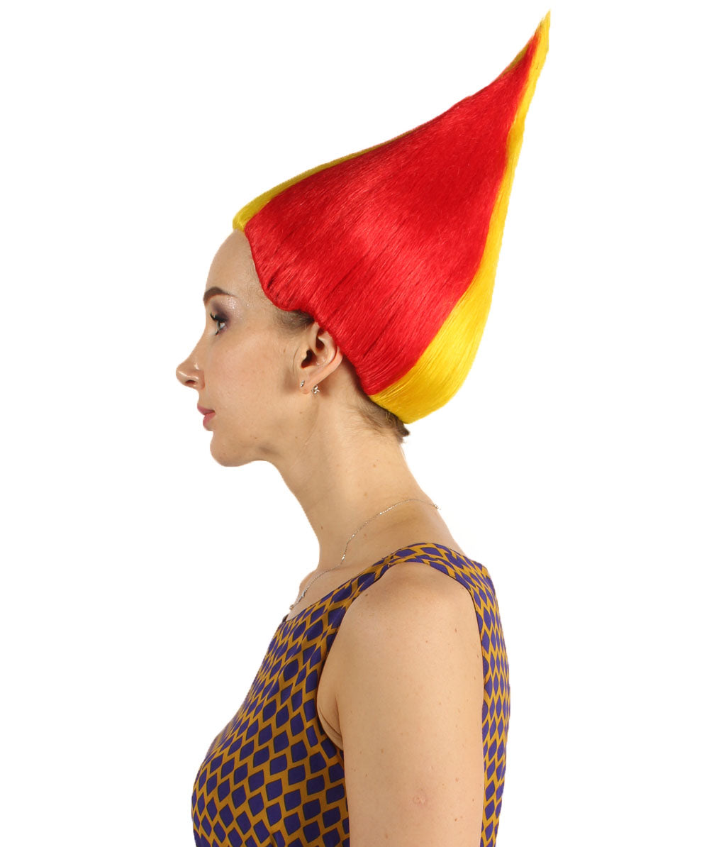 Belgium Flag Troll Wig