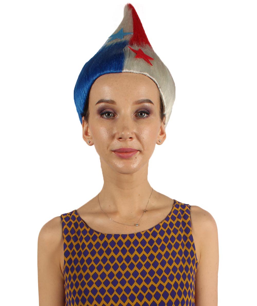 Panama Flag Troll Wig