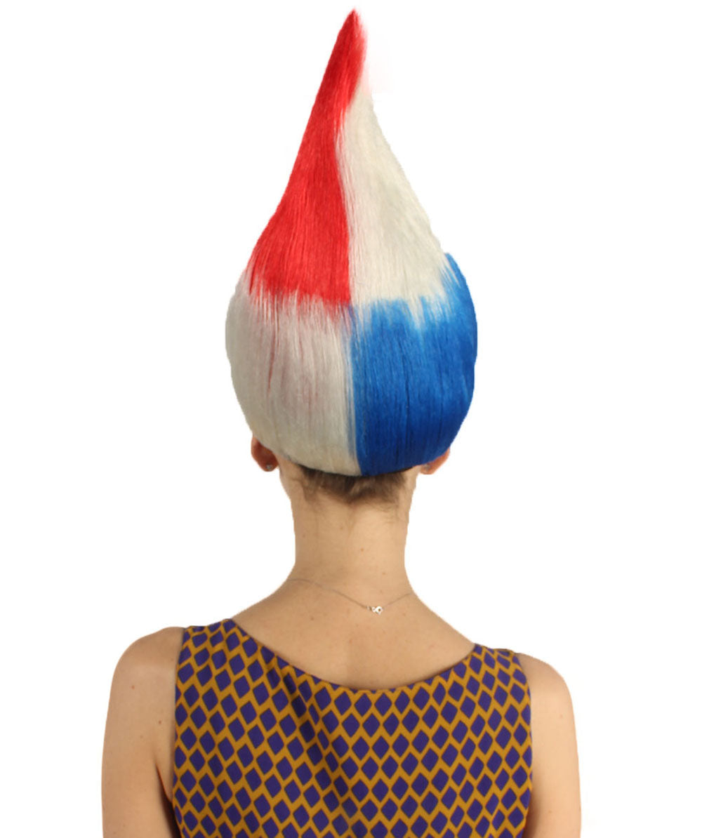 Panama Flag Troll Wig