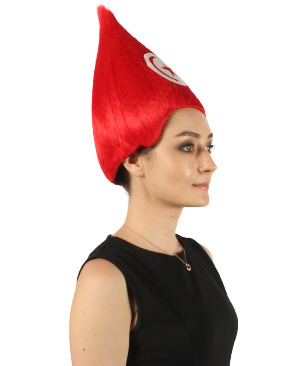 Tunisia Flag Troll Wig
