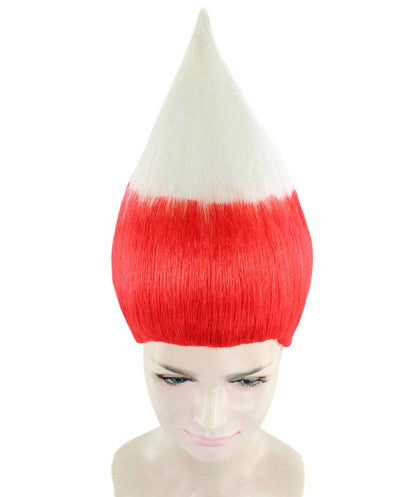 Poland Flag Troll Wig