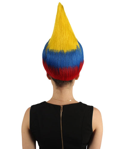 Colombia Flag Troll Wig