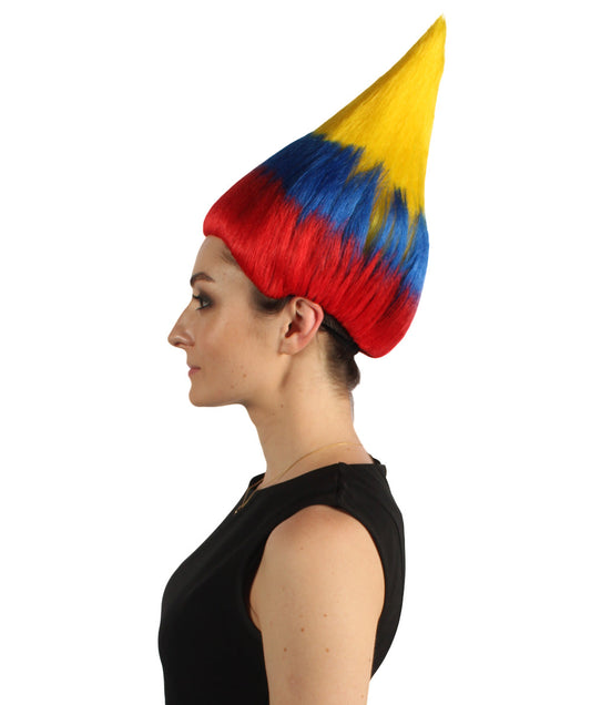 Colombia Flag Troll Wig