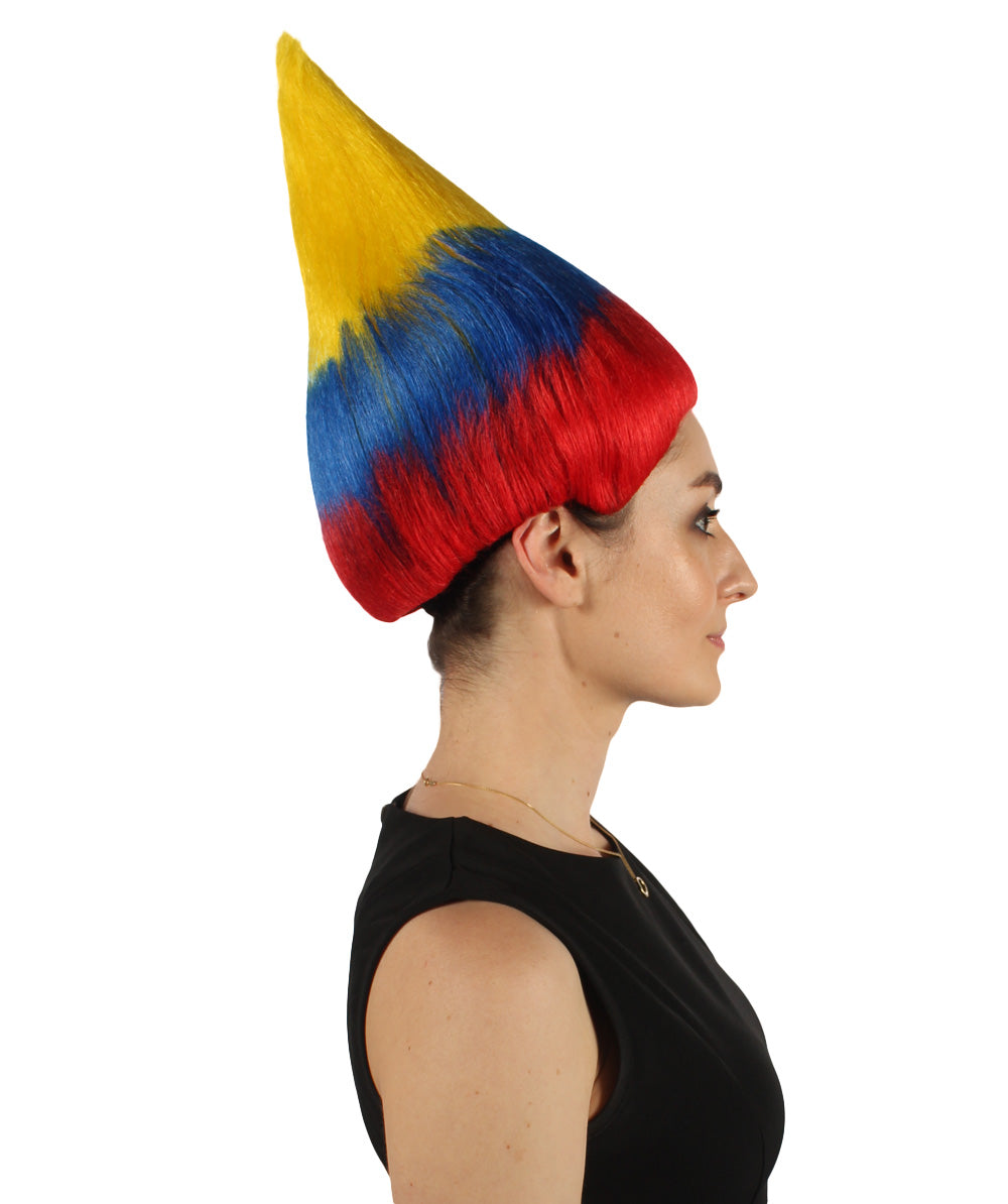 Colombia Flag Troll Wig