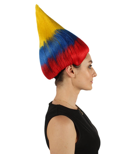 Colombia Flag Troll Wig