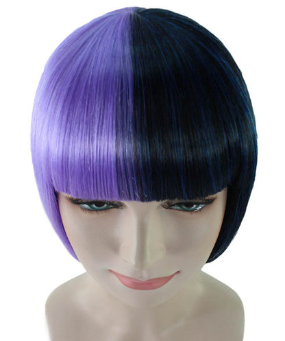 Women's Two-tone Short Bob Wig | Multiple Color Collection | Premium Breathable Capless Cap