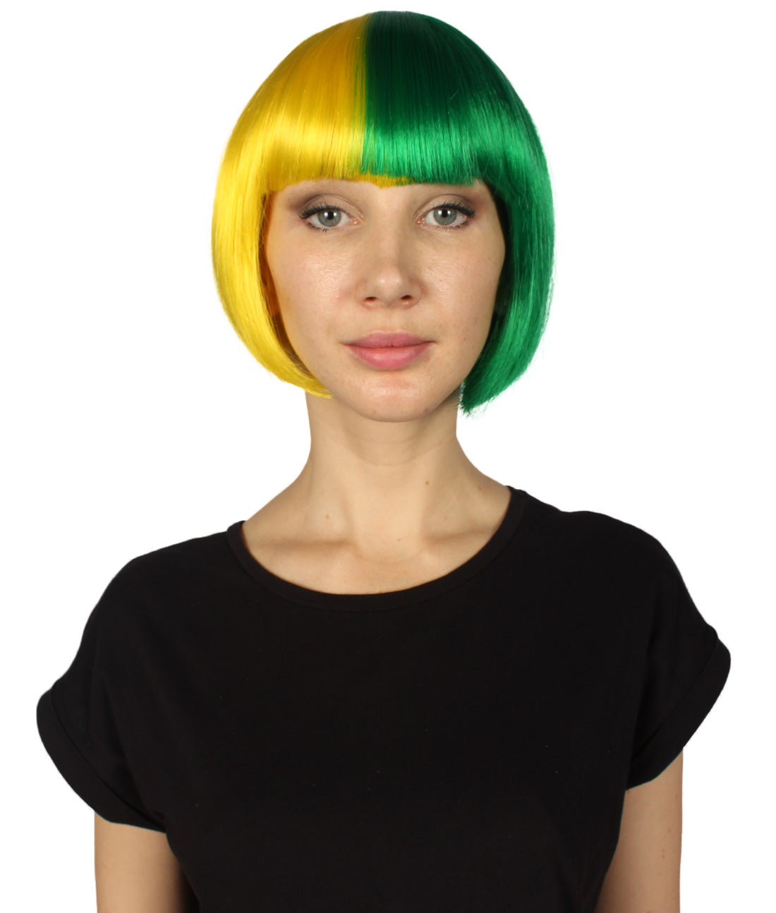 Women's Two-tone Short Bob Wig | Multiple Color Collection | Premium Breathable Capless Cap