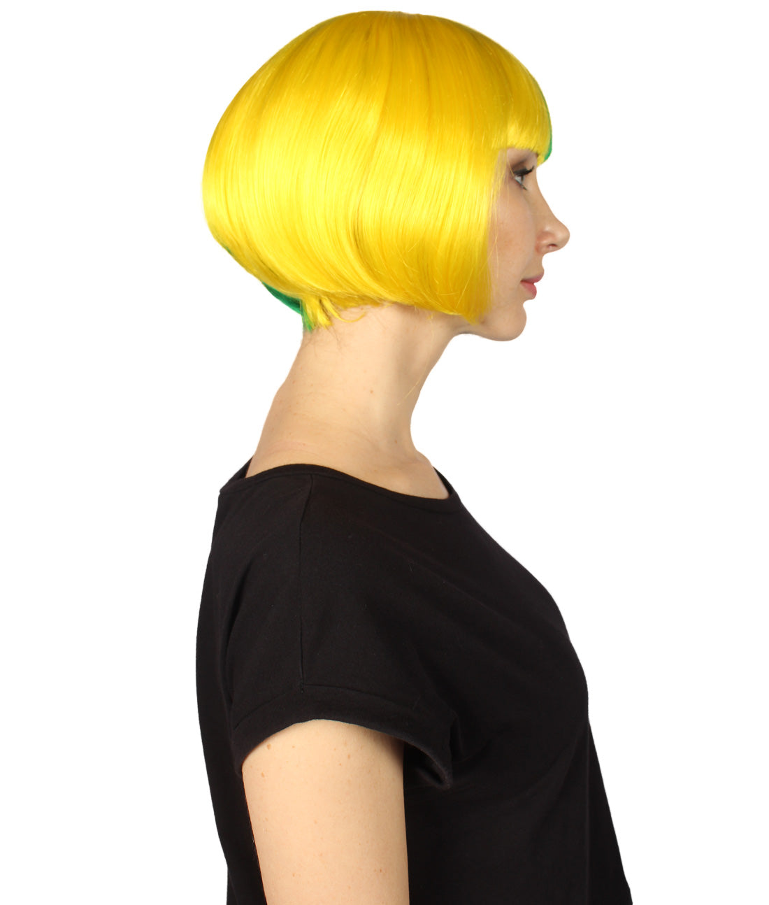 Women's Two-tone Short Bob Wig | Multiple Color Collection | Premium Breathable Capless Cap