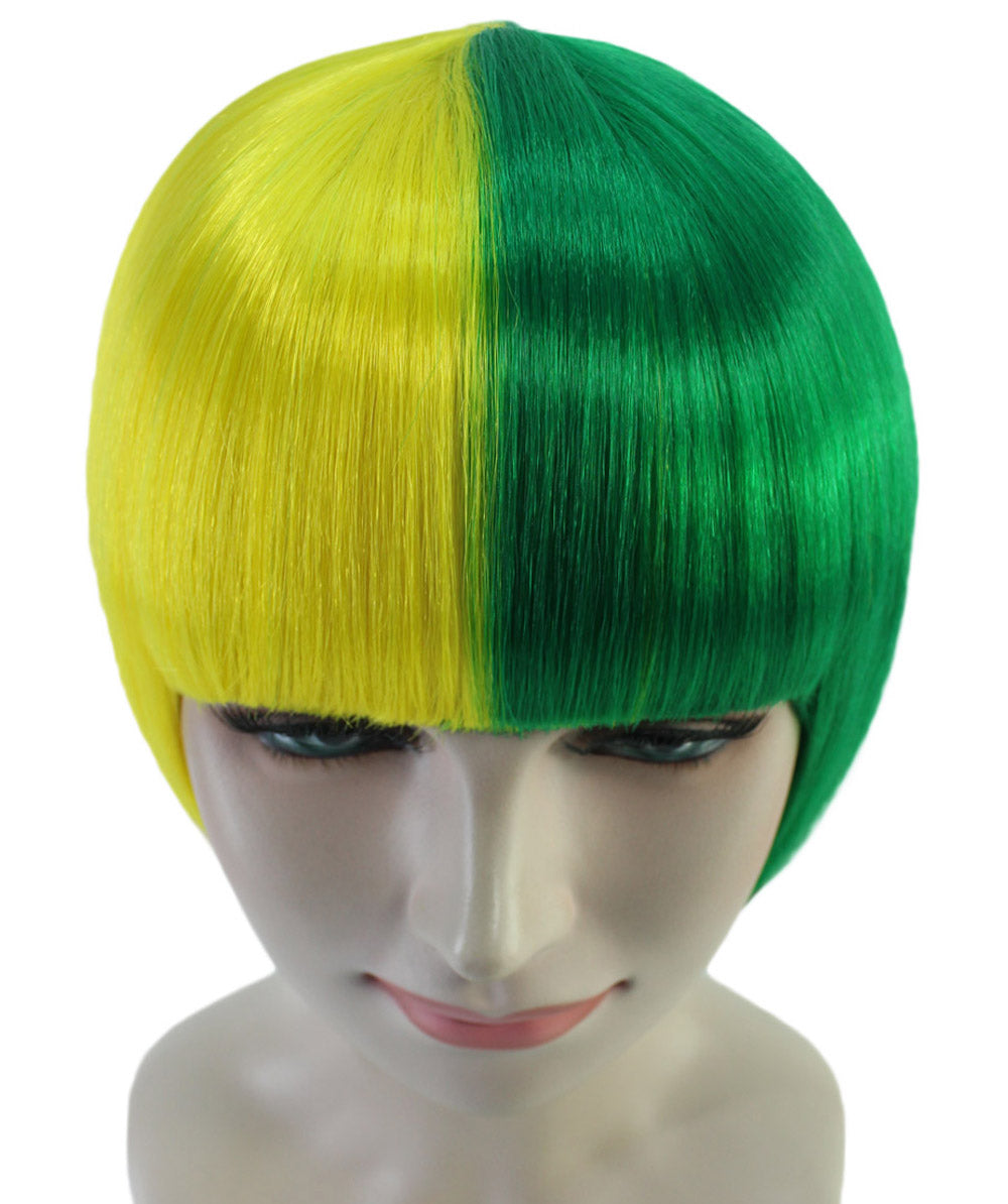 Women's Two-tone Short Bob Wig | Multiple Color Collection | Premium Breathable Capless Cap