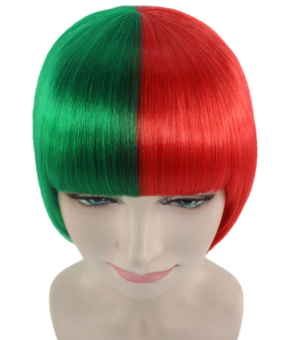 Women's Two-tone Short Bob Wig | Multiple Color Collection | Premium Breathable Capless Cap