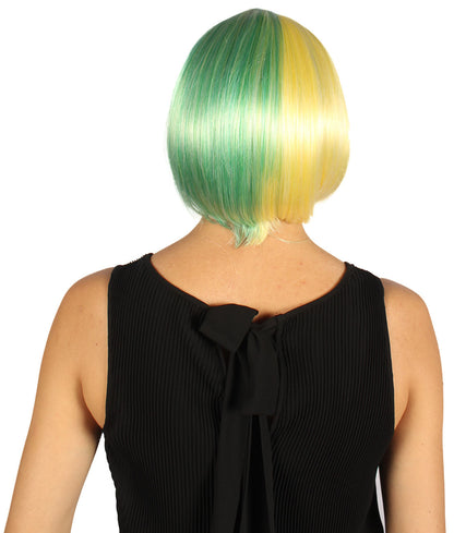 Women's Two-tone Short Bob Wig | Multiple Color Collection | Premium Breathable Capless Cap