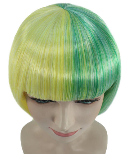 Women's Two-tone Short Bob Wig | Multiple Color Collection | Premium Breathable Capless Cap