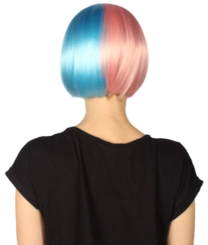 Women's Two-tone Short Bob Wig | Multiple Color Collection | Premium Breathable Capless Cap