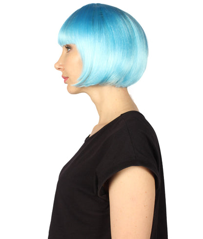 Women's Two-tone Short Bob Wig | Multiple Color Collection | Premium Breathable Capless Cap