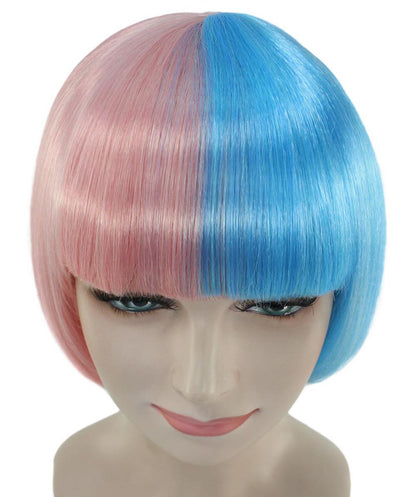 Women's Two-tone Short Bob Wig | Multiple Color Collection | Premium Breathable Capless Cap