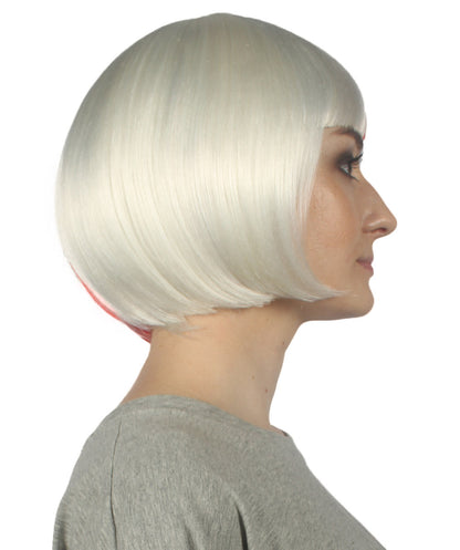 Women's Two-tone Short Bob Wig | Multiple Color Collection | Premium Breathable Capless Cap