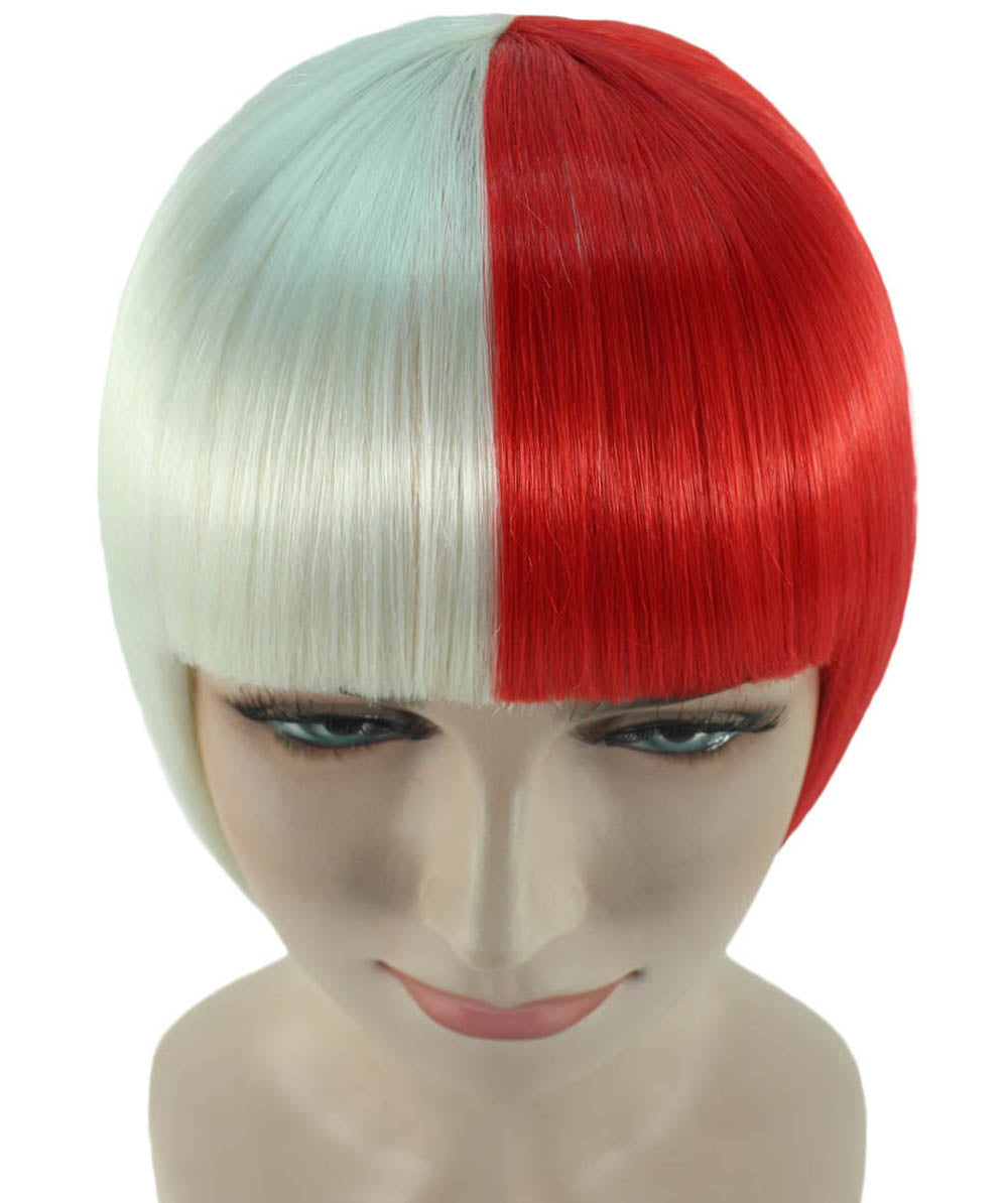 Women's Two-tone Short Bob Wig | Multiple Color Collection | Premium Breathable Capless Cap