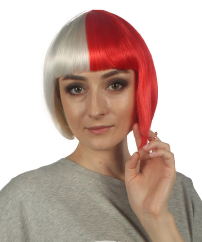 Women's Two-tone Short Bob Wig | Multiple Color Collection | Premium Breathable Capless Cap